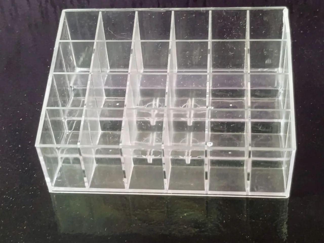 ORGANIZADORES DE ACRÍLICO P/ MAQUIAGENS - 2 pçs  - Foto 5