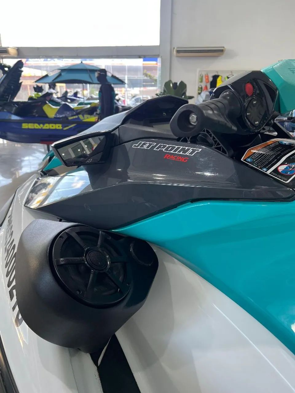 JET SKI SEA DOO GTi 130 2023, De Água Doce, Com Som, Muito Novo, Troco, Parcelamos 36x - Foto 7