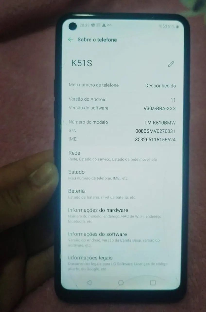 Vende - se celular LG