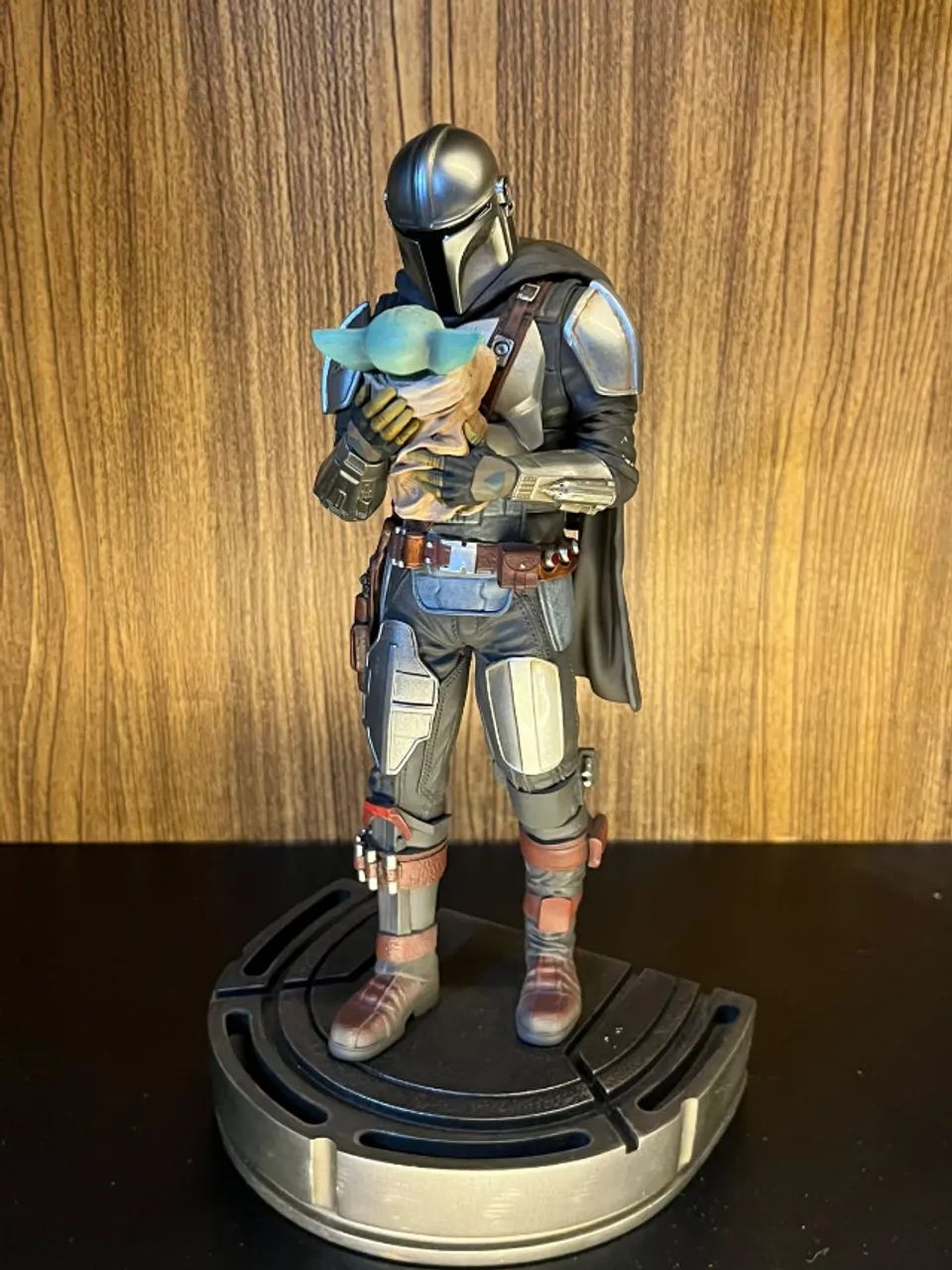 Mandoloriano e Grogu - Iron studios 1/10