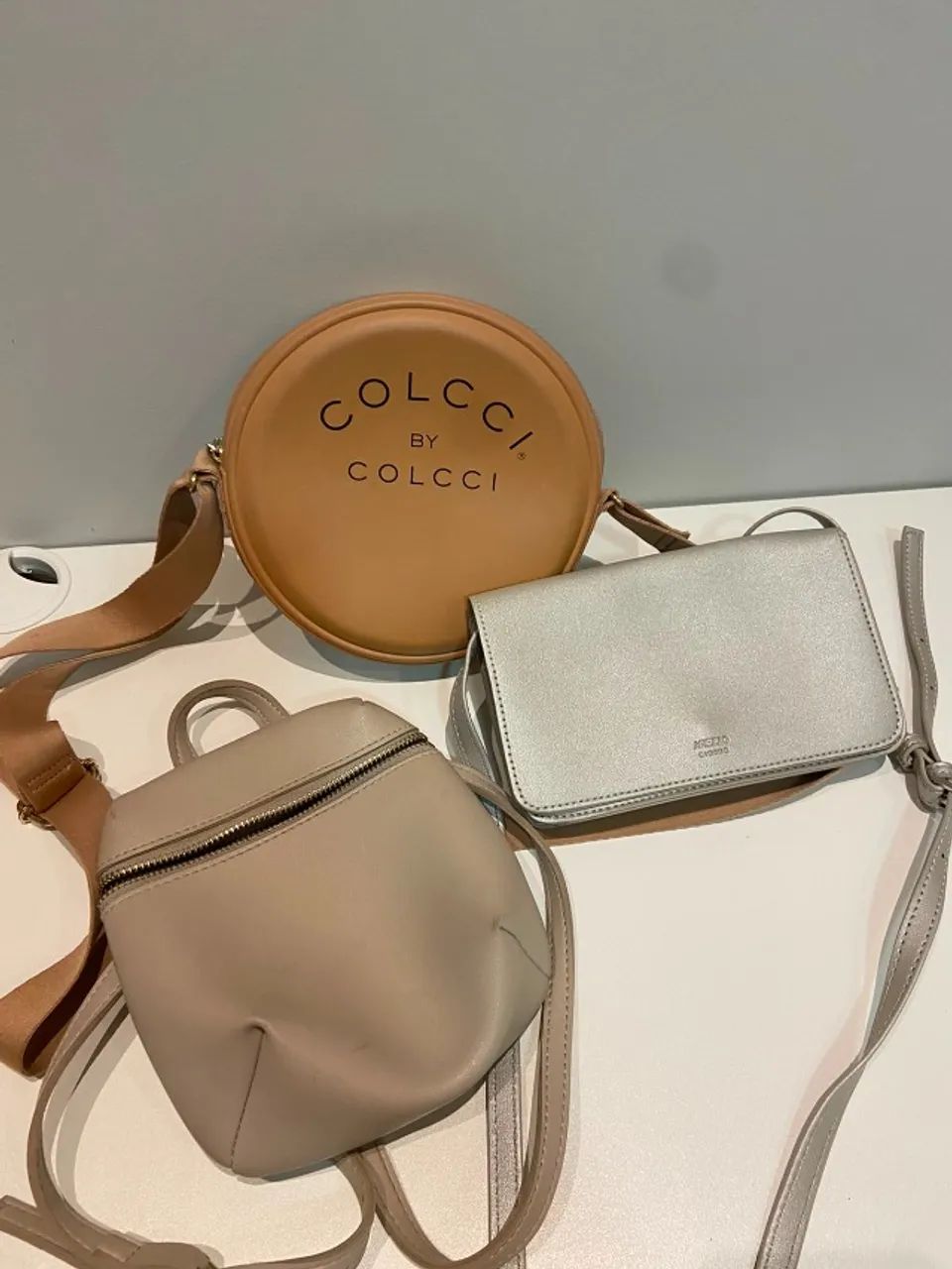 CONJUNTO 3 BOLSAS COLCCI E AREZZO
