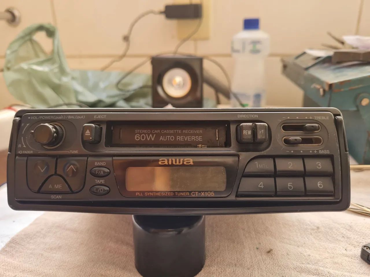 Toca fitas Aiwa 