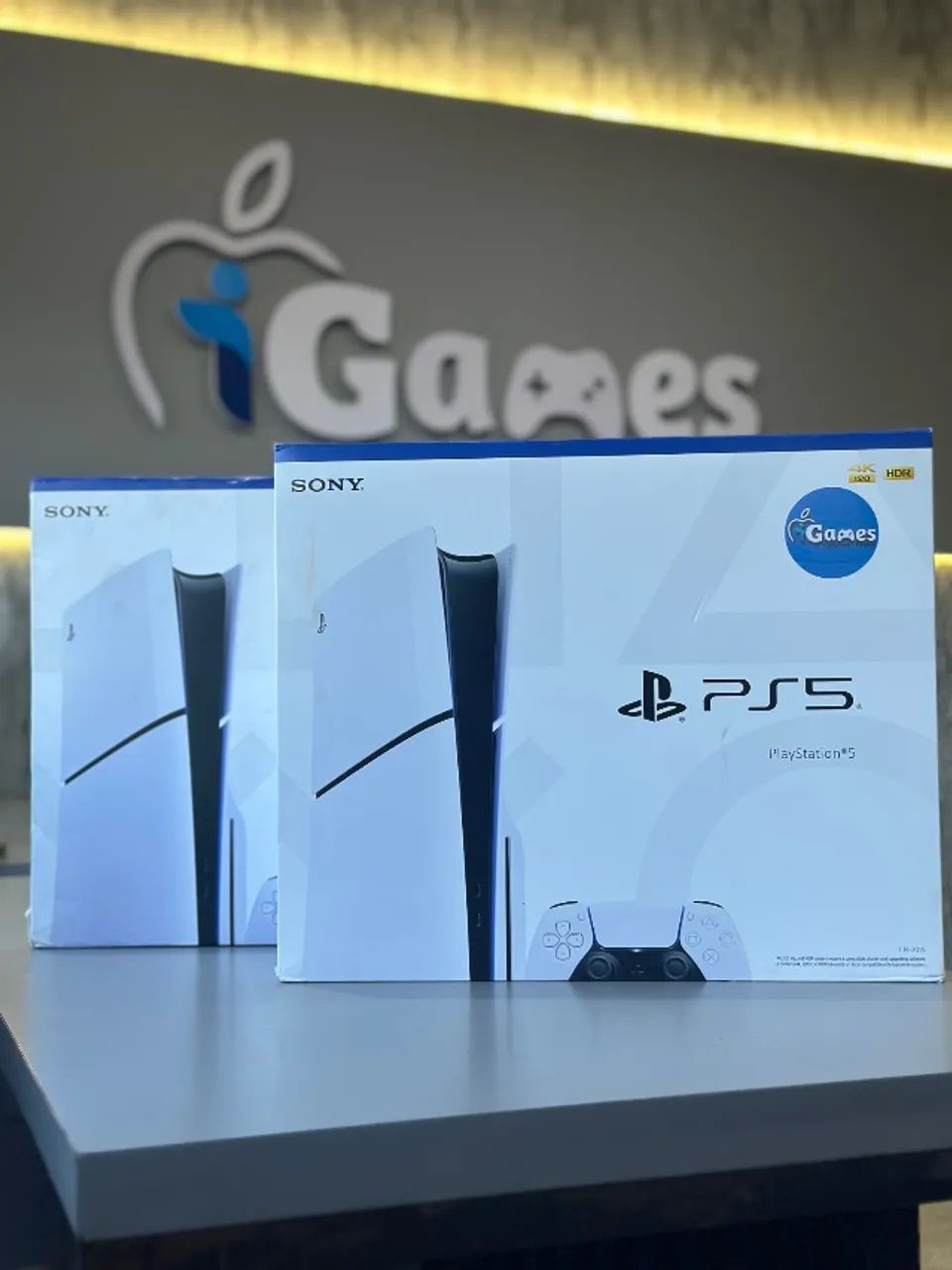 Ps5 Slim Físico 1TB Novo - 1 Ano de Garantia | Aceitamos o Seu Usado na Troca -Loja Física