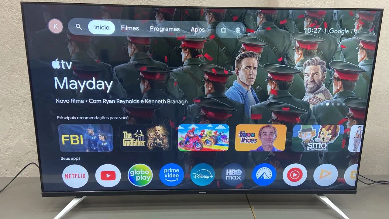 Tv 50 polegadas SMART , Philips 4k