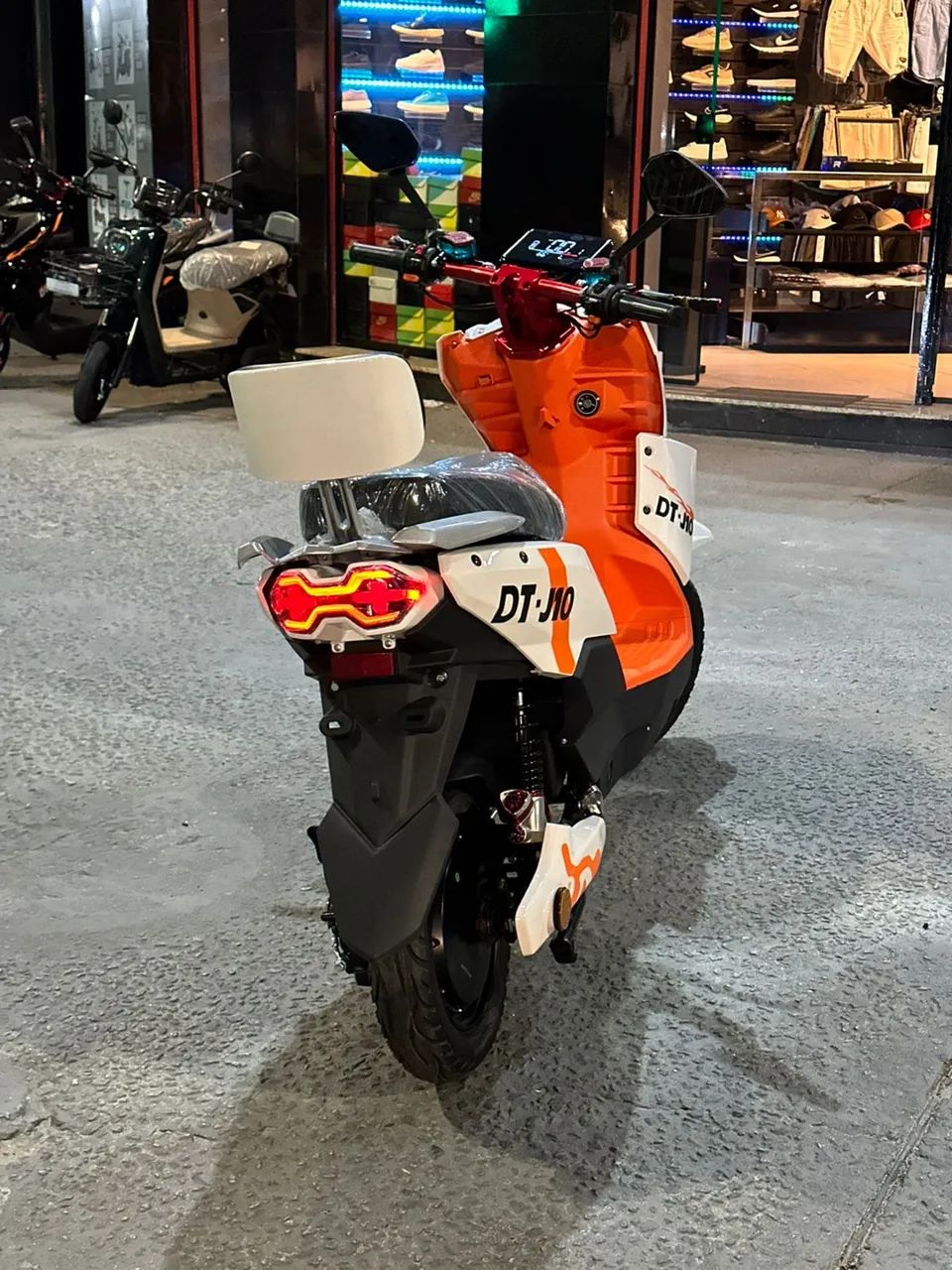 Scooter Elétrica Jet branca  - Foto 3