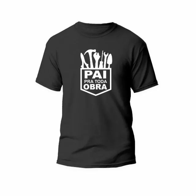 camisa preta dia dos pais 