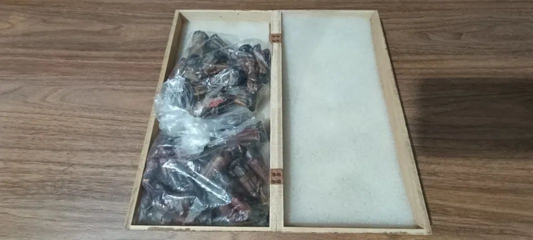 Tabuleiro de xadrez artesanal peruano - Foto 5