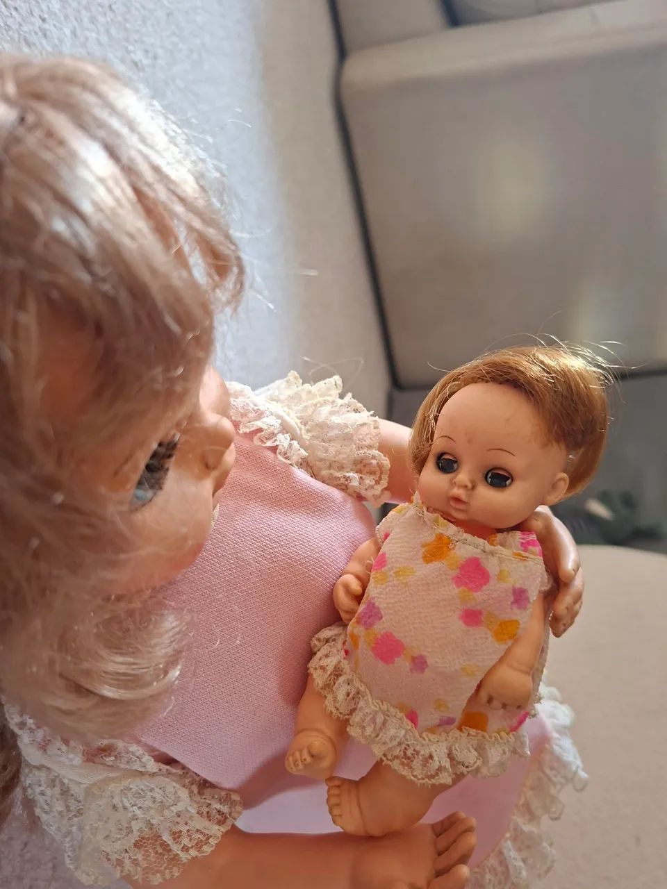 Boneca mãezinha com bebê marca estrela - Foto 2