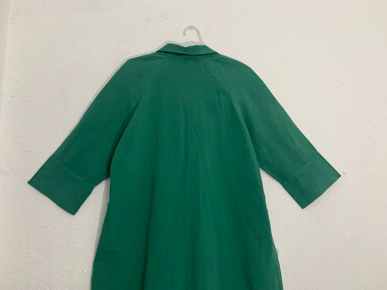 Vestido Filidellarte Tamanho Gg Verde Abotoar Ótimo Estado - Foto 3