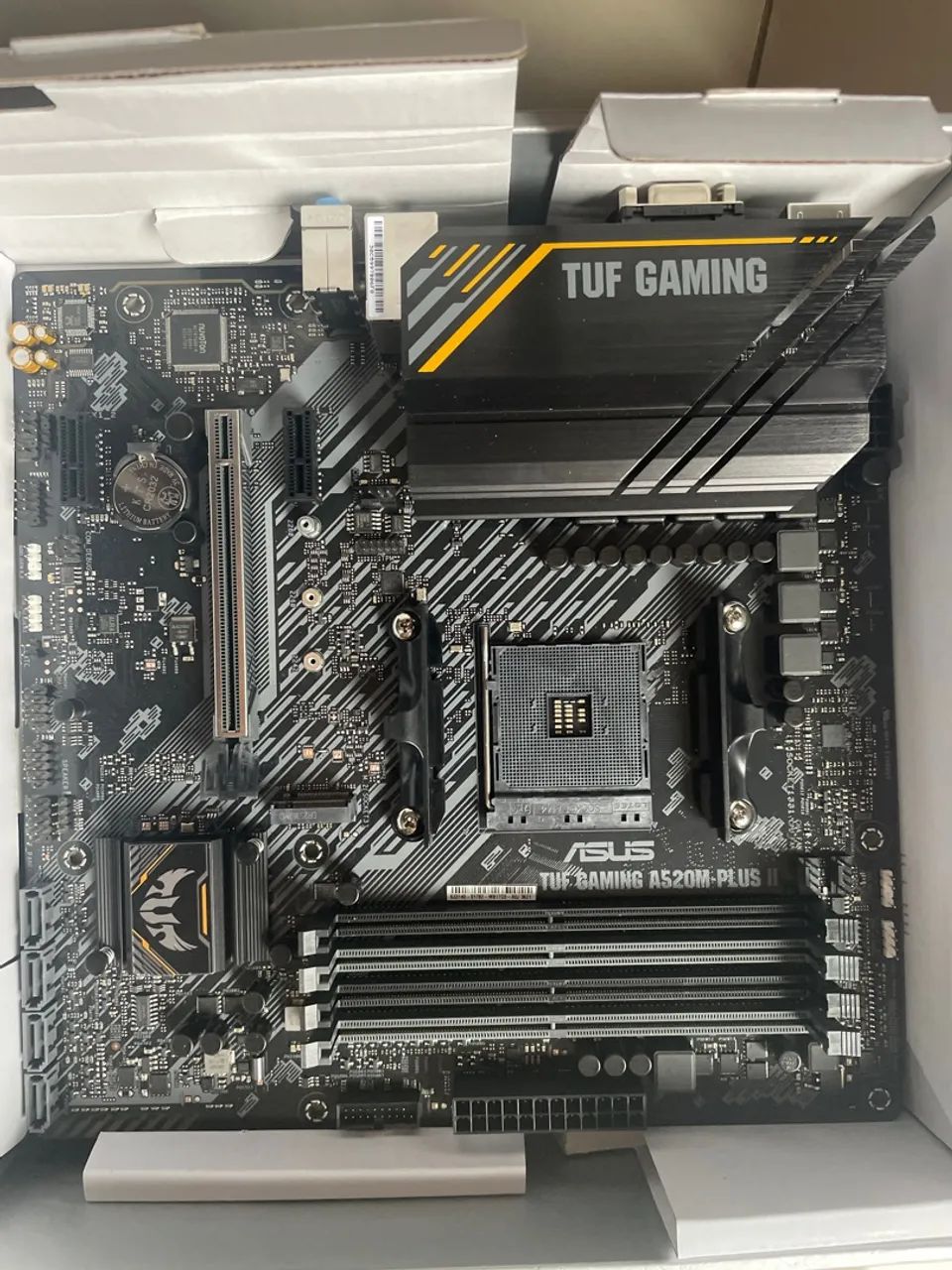 Placa mãe a520m plus II nova ddr4 - Foto 2