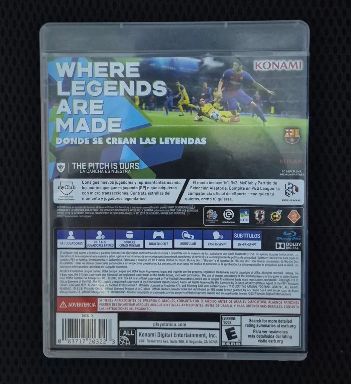 PES 18 - PS3  - Foto 2