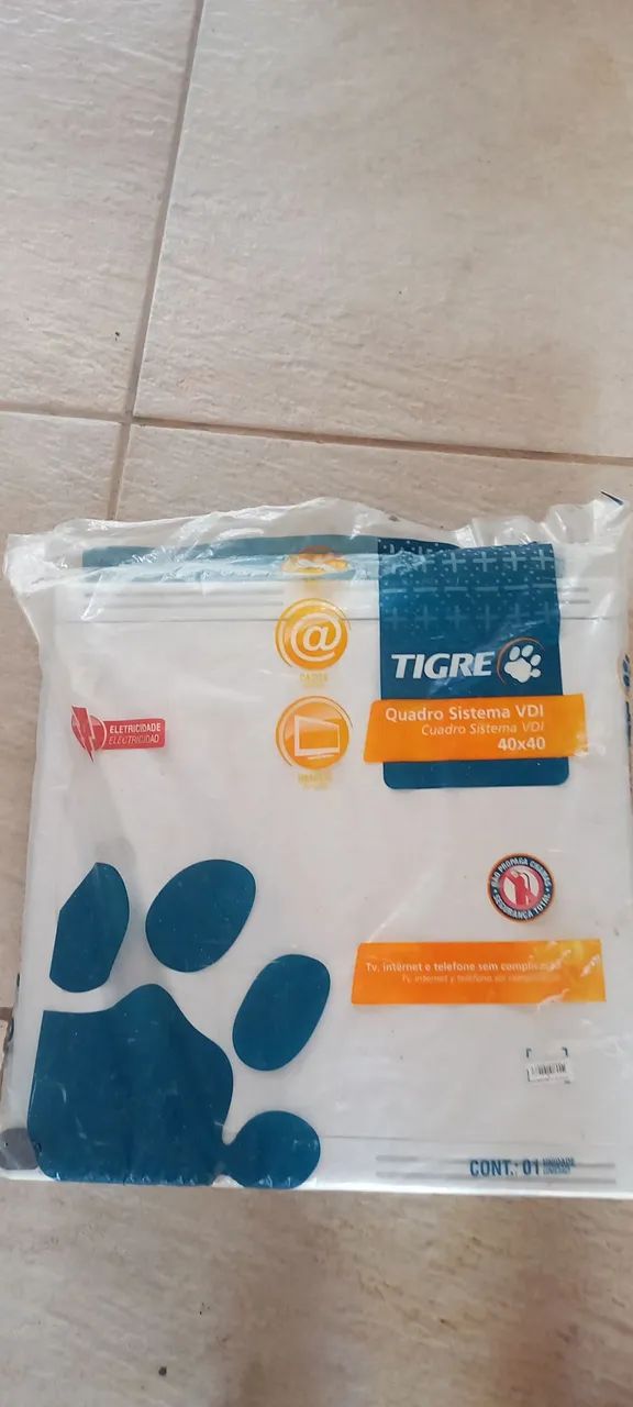 Quadro vdi 40x40 tigre