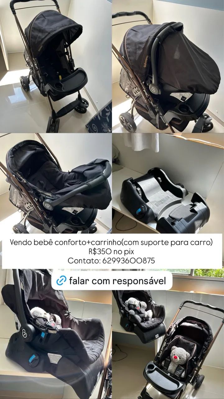 CARRINHO+BBCONFORTO GALZERANO seminovo