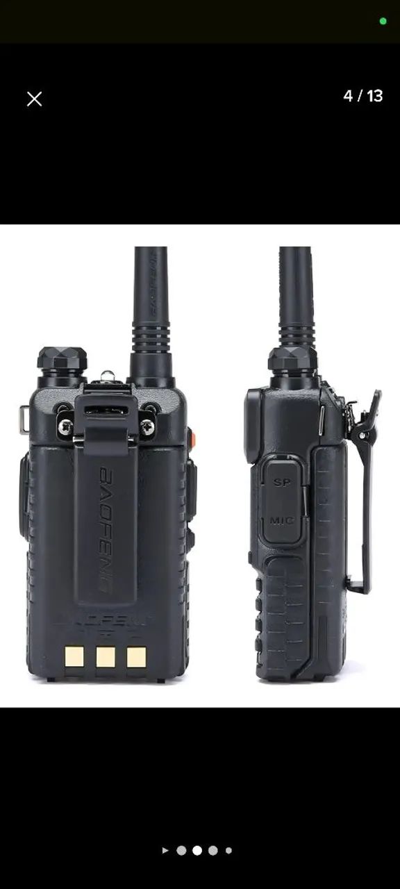 Rádio Baofeng UV-5R - Foto 4