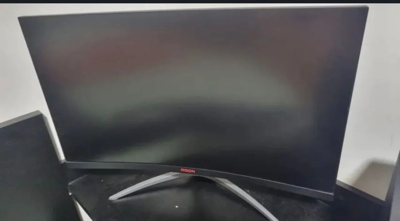 Monitor gamer aoc curvo 31,5 polegadas 165hz, gamer 4 meses de uso
