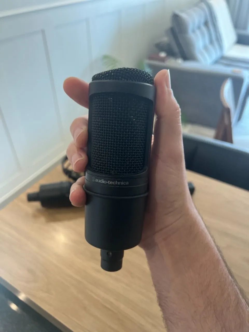 Microfone Condensador Audio Technica AT2020 - Foto 4