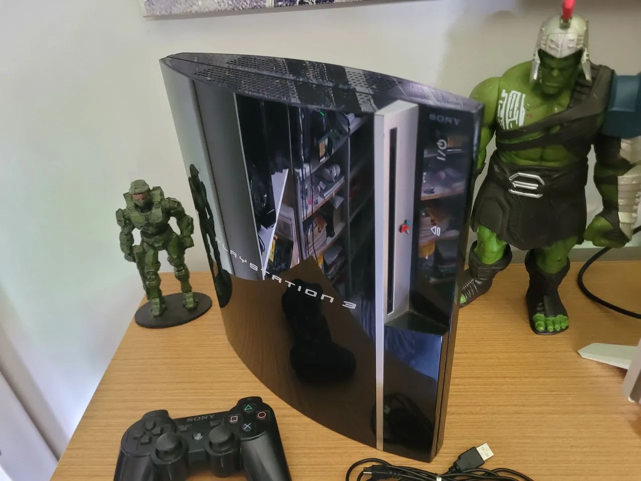 PS3 Fat completo Leia o Anúncio  - Foto 3