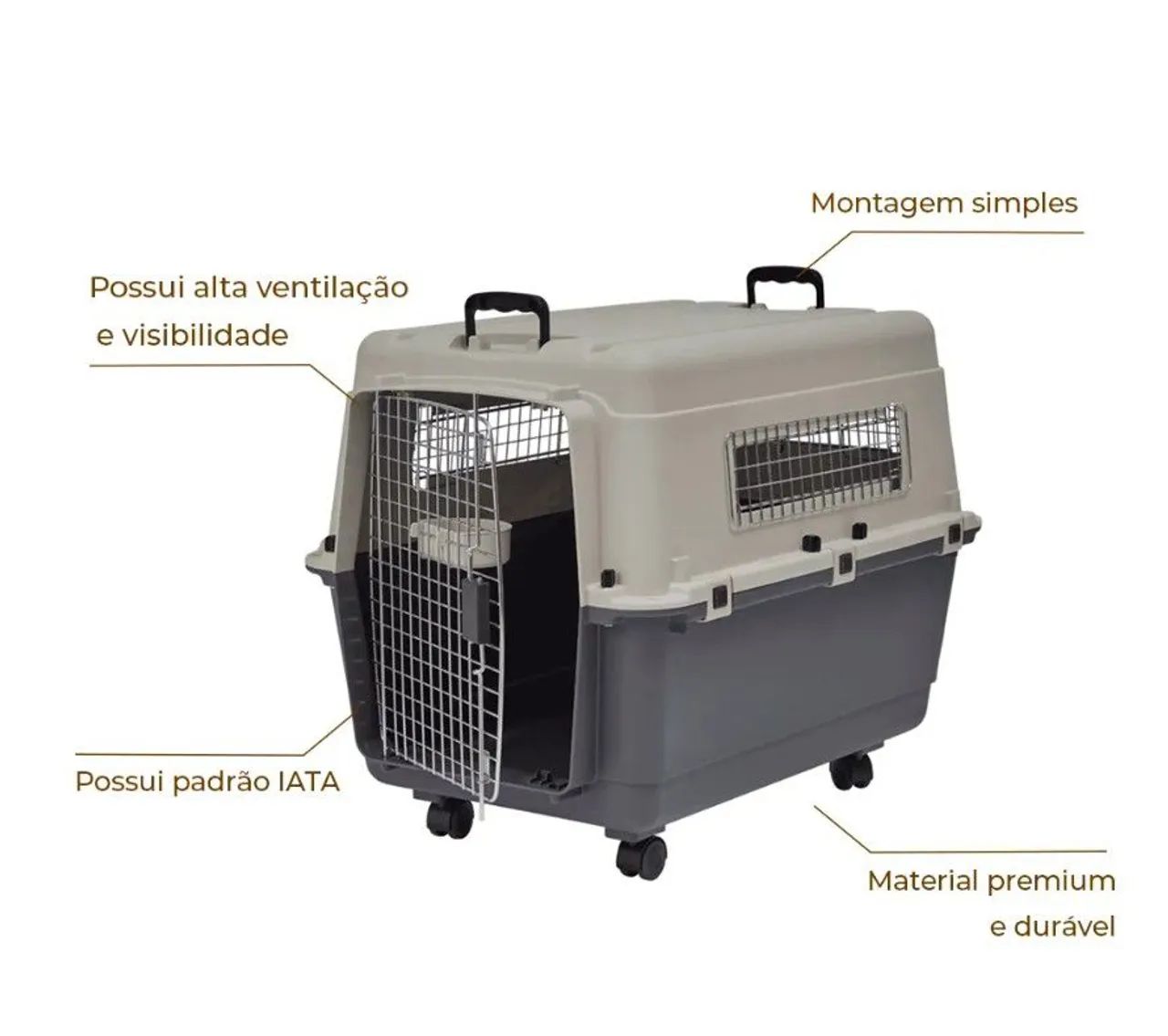 Caixa de Transporte de Animais - Foto 2