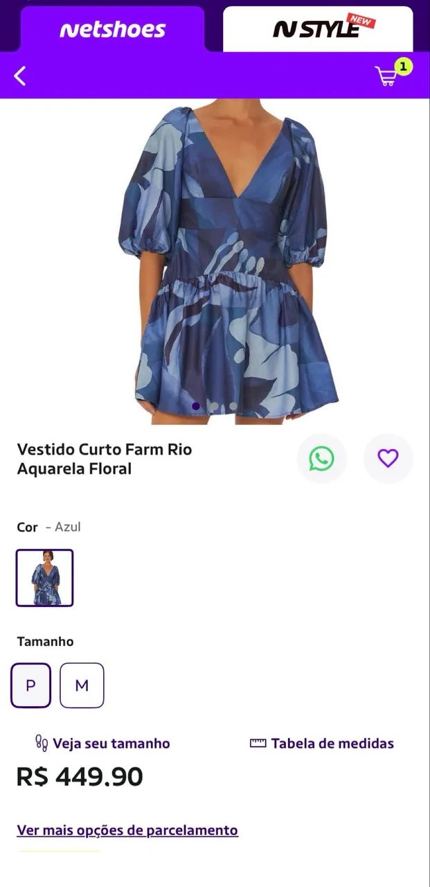 Vestido farm na etiqueta  - Foto 3