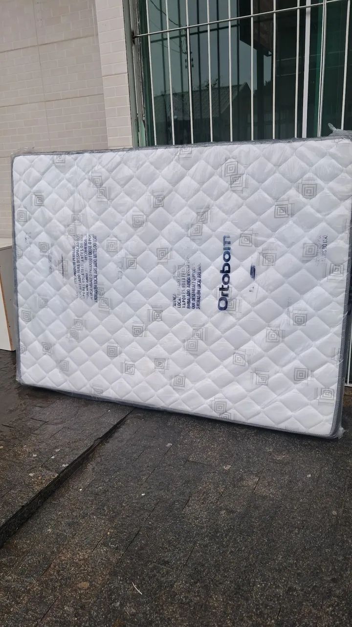 Colchão Ortobom casal no plástico. - Foto 3