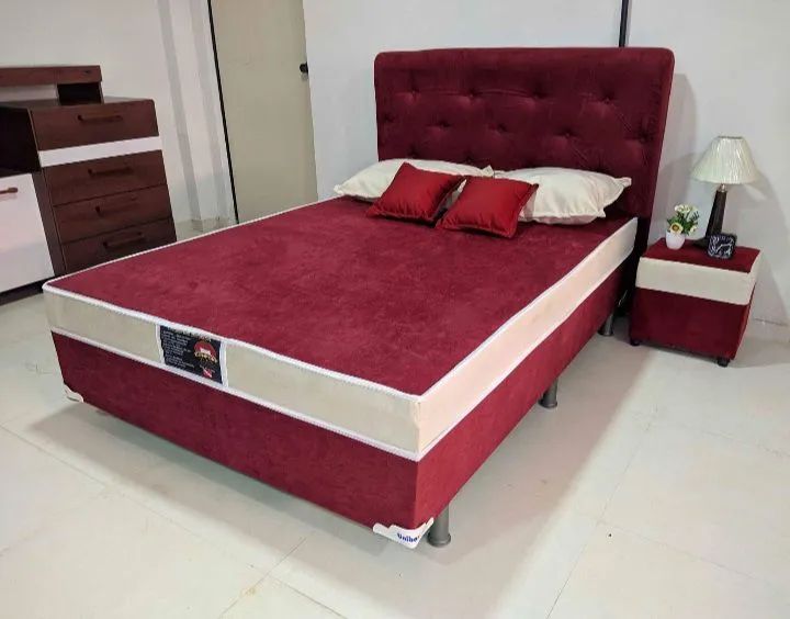Cama Box Casal Confortável e Durabilidade.Entregamos gratis - Foto 4