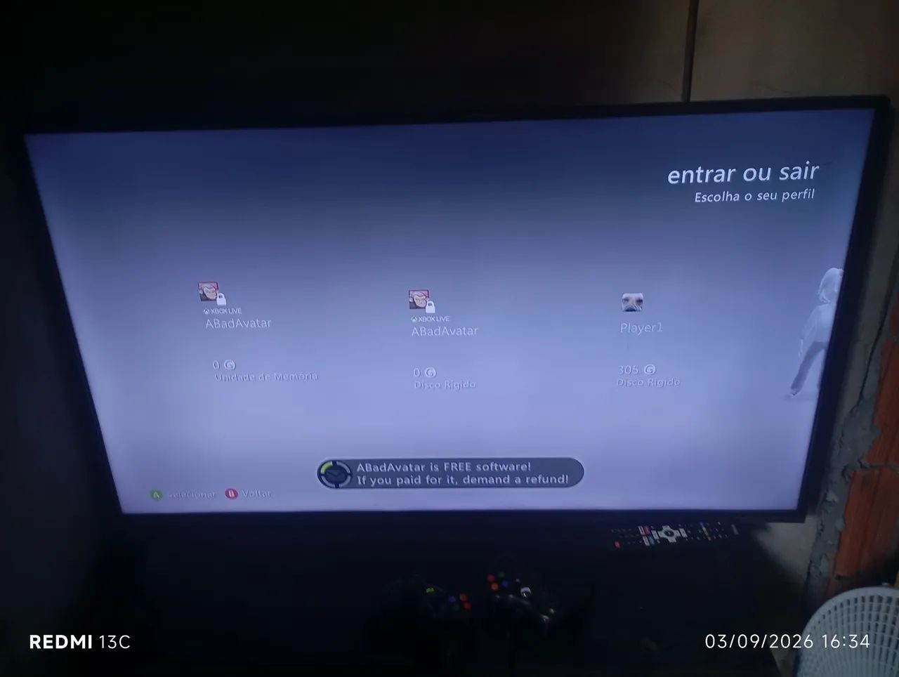 Tv e vídeo game tudo ótimo 