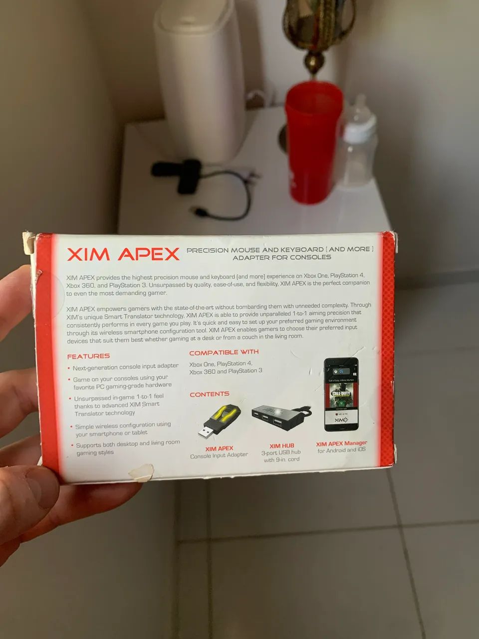 XIM Apex, adaptador pra usar teclado + mouse no console (PS4, Xbox