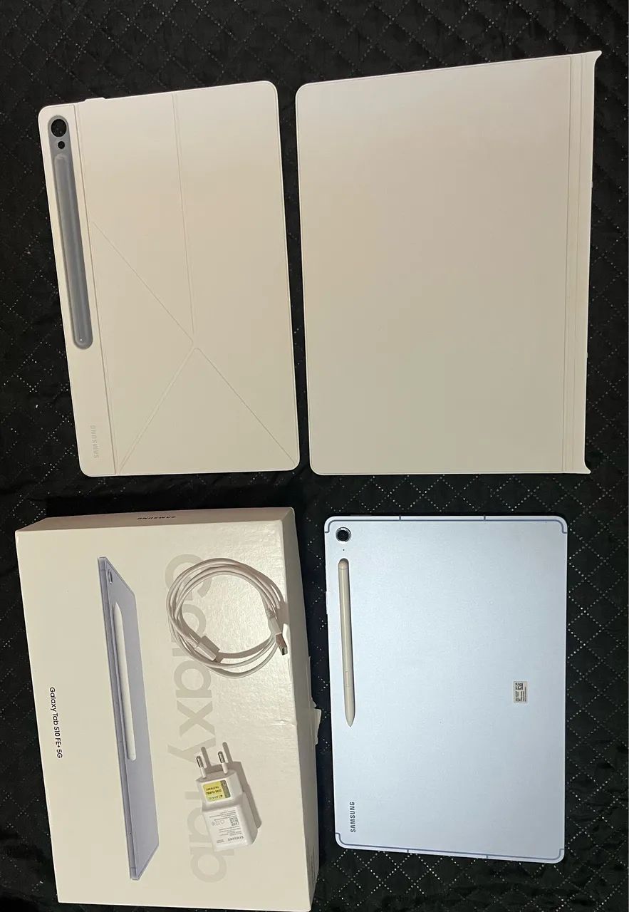 Vende-se Tablet Samsung Galaxy Tab S10 FE+ 5G(Azul) - Foto 5
