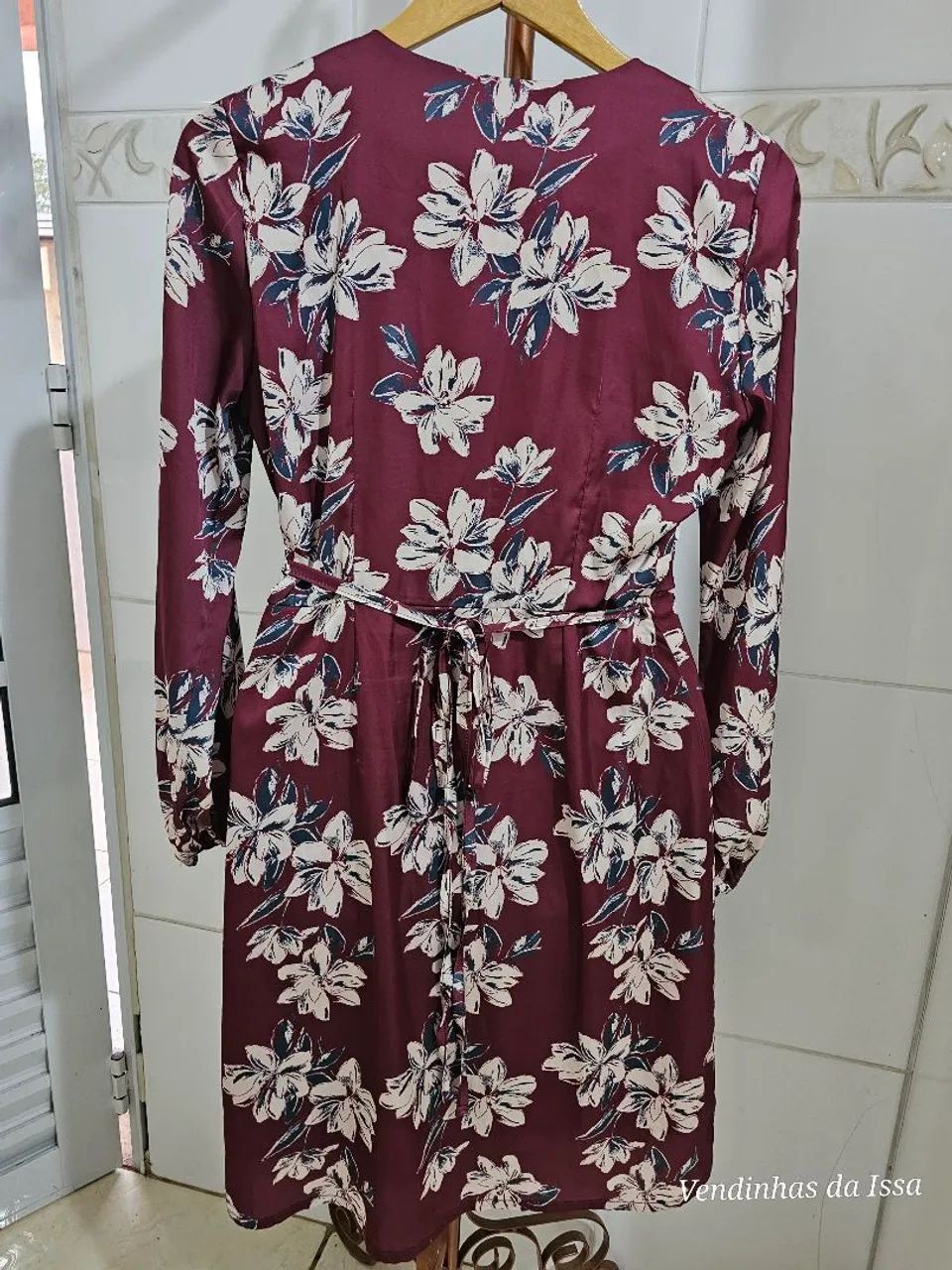 Vestido Rabusch Transpassado Floral - Foto 4