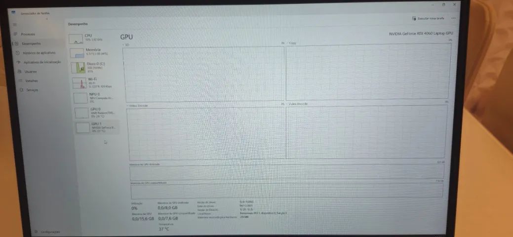 Notebook Gamer HP Victus 15-fb2000nr /NVIDIA 4060 - Foto 4