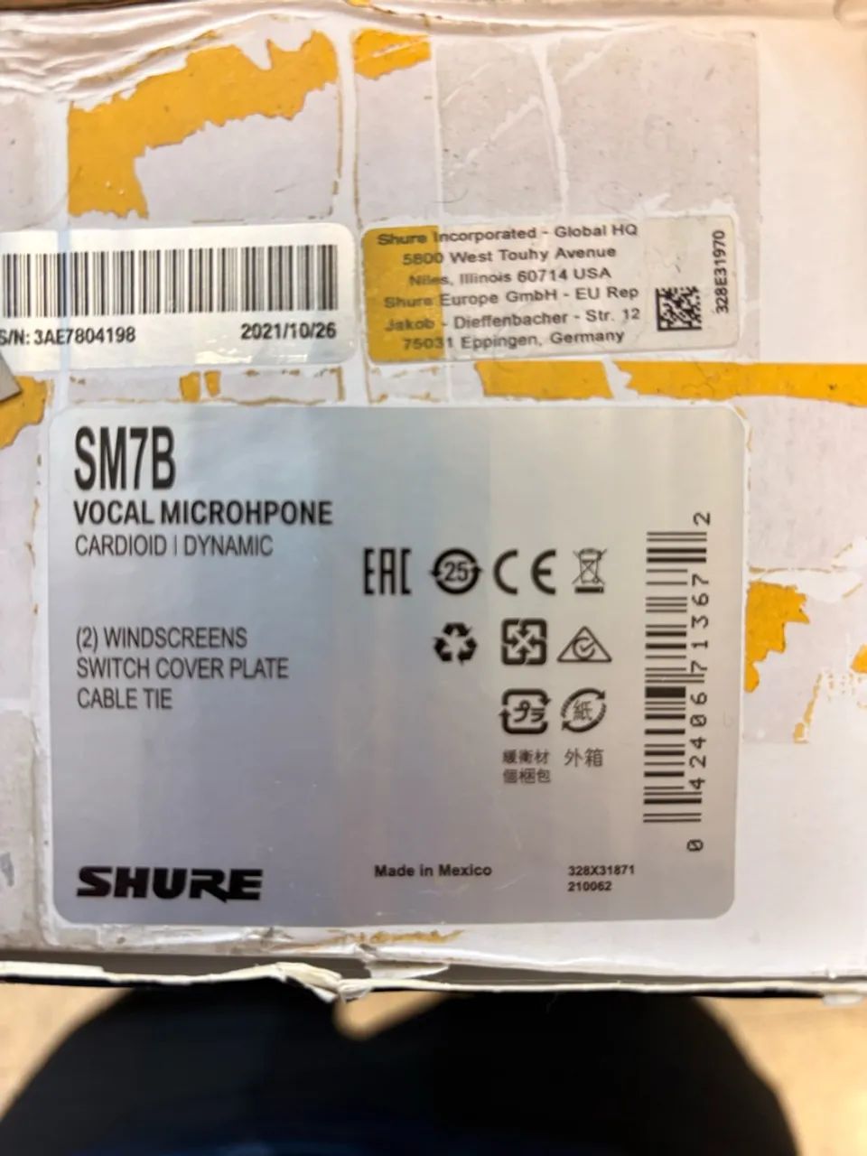 Microfone Shure SM7B (ORIGINAL) - Foto 5