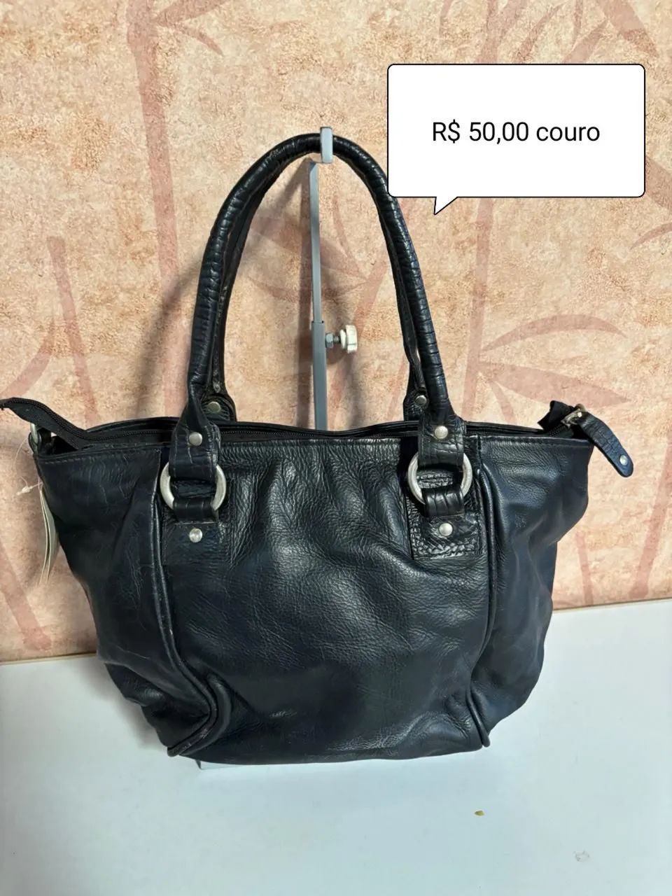 Bolsas de couro legítimo com avaria  - Foto 5