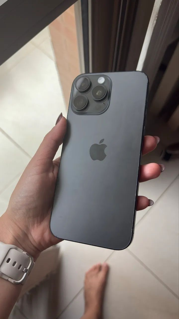 Iphone 16 pro max preto 256gb