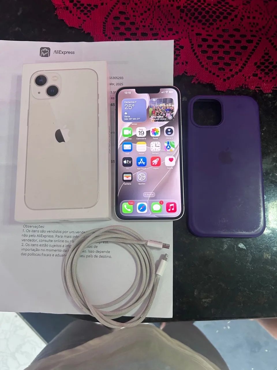 iPhone 13 semi novo 
