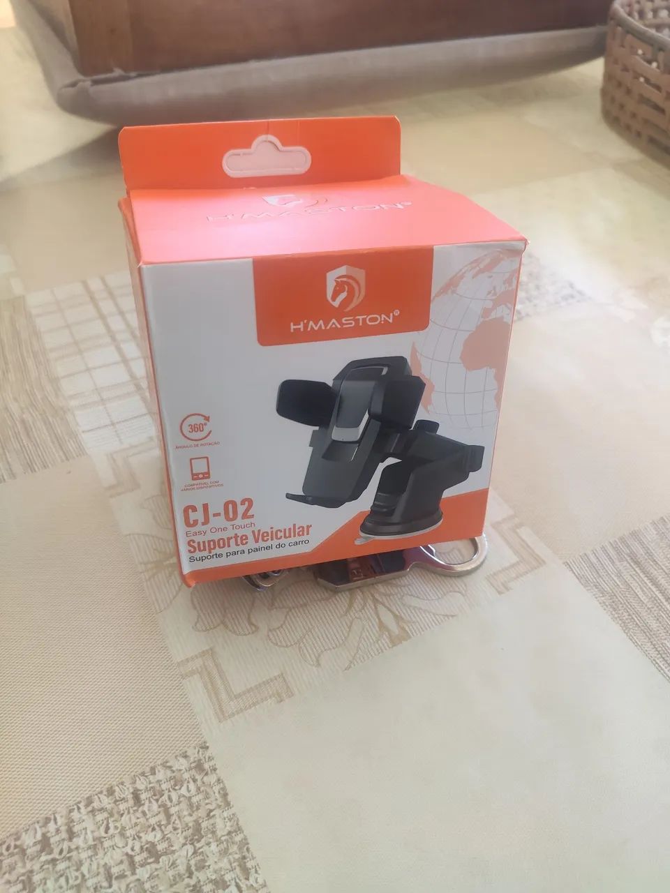 SUPORTE UNIVERSAL 360 PARA CELULAR VEI - Foto 5