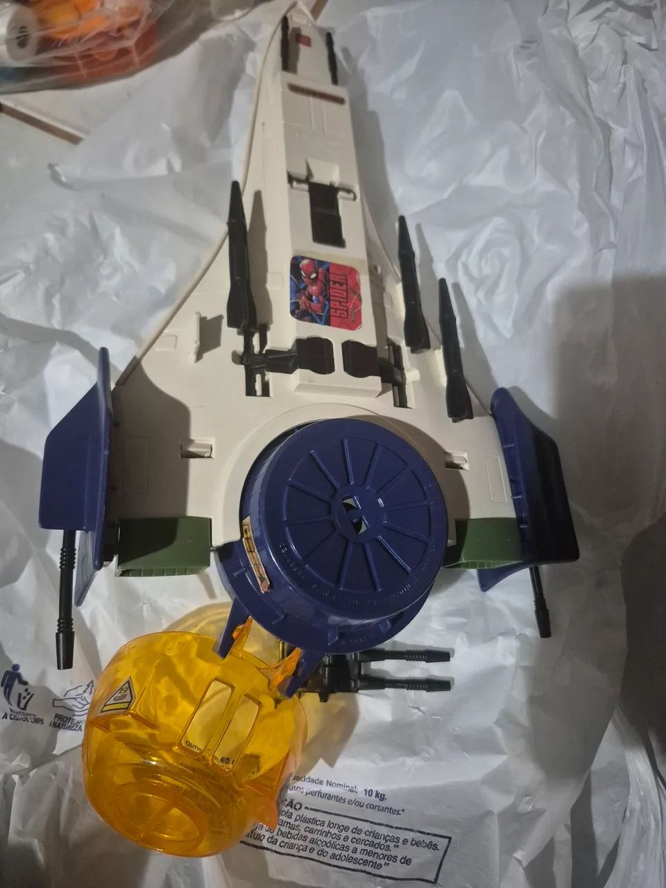 Nave g joe Vector and maverick 1987 força 2000 hasbro - Foto 4