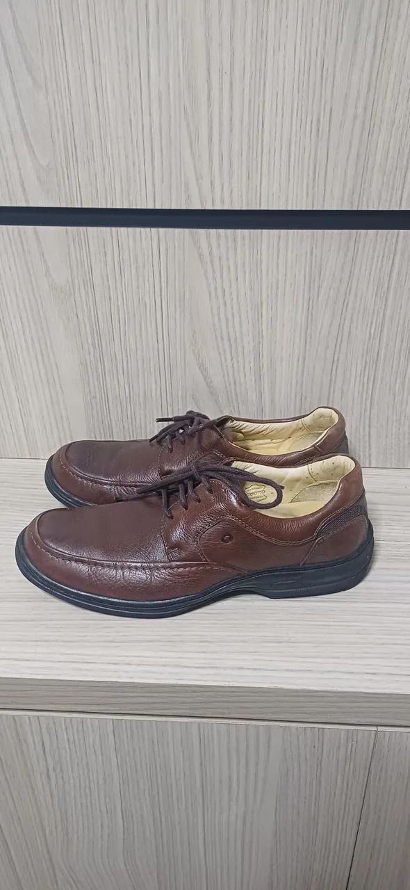 Sapato 39 Masc. Couro Sollu