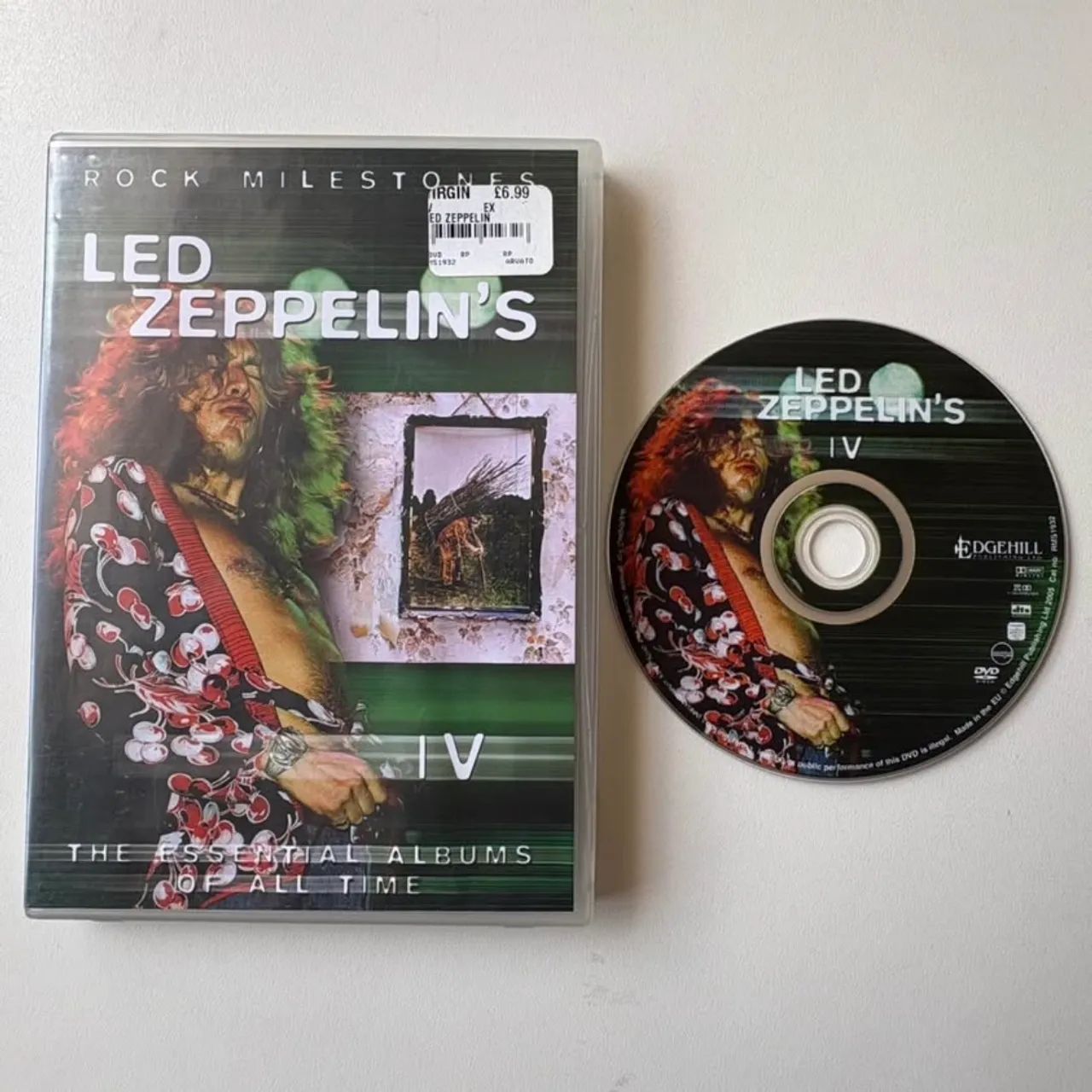 Led Zeppelin Rock Milestones DVD Importado Inglaterra UK - CDs