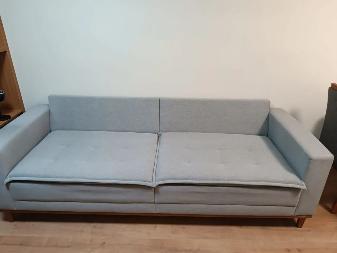 Sofá 4 lugares cinza  - Foto 3