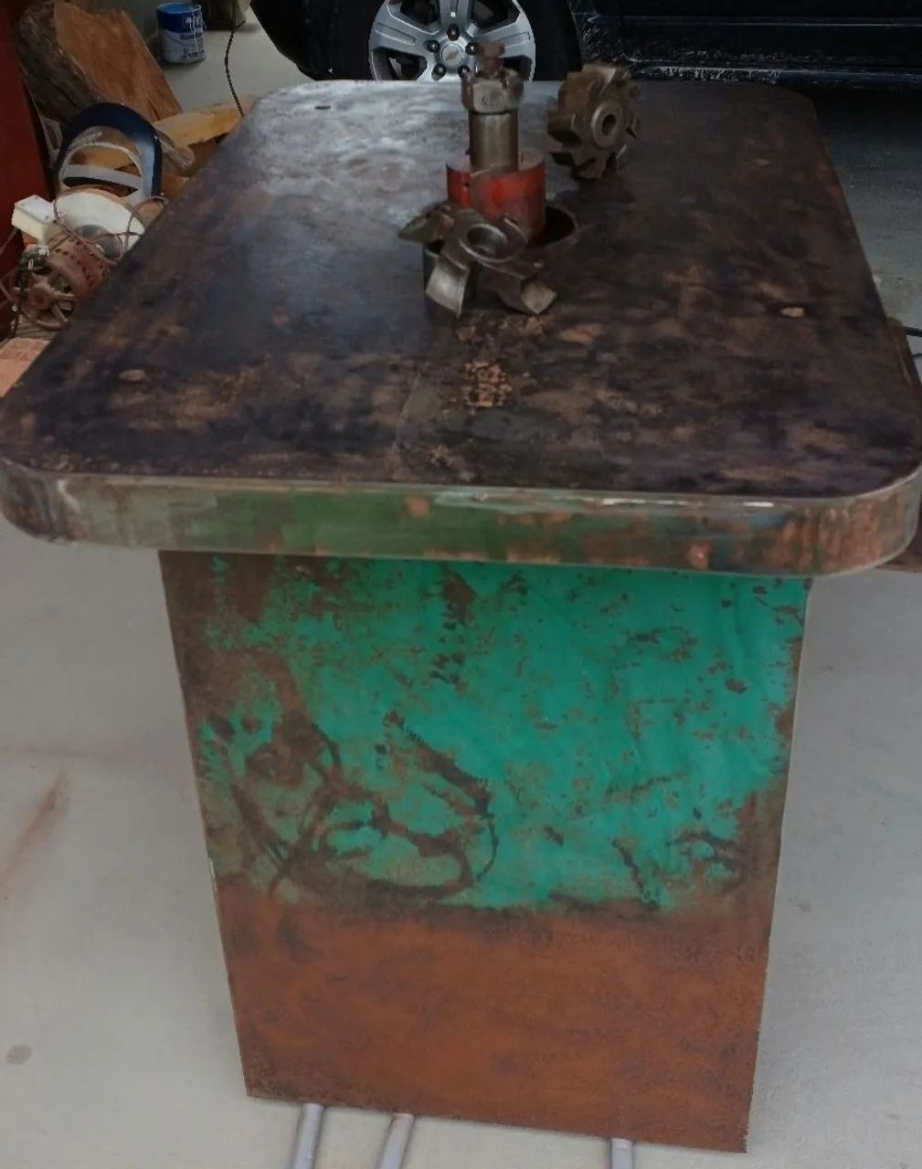 Tupia de Bancada em ferro
