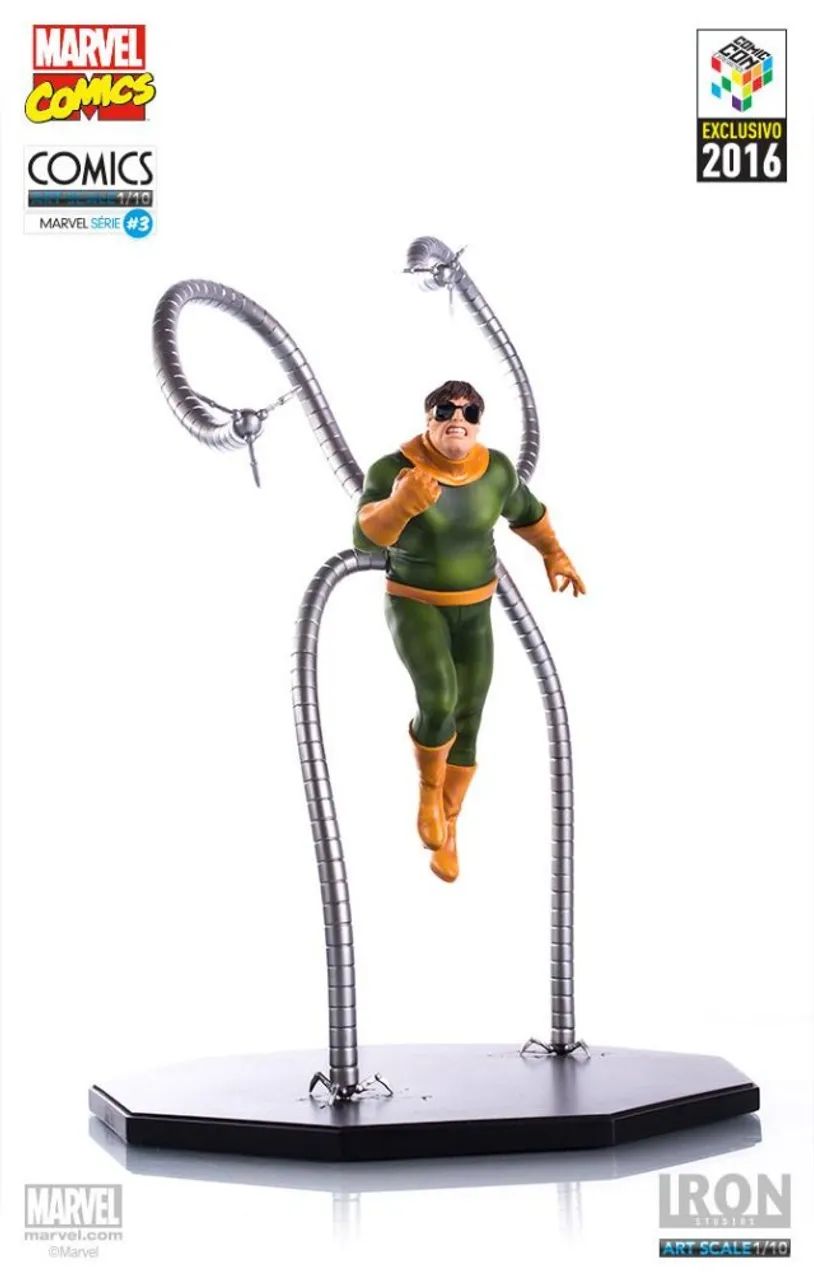 Doctor Octopus Art Scale 1/10 Marvel Comics Exclusive Ccxp 2016 - Foto 4