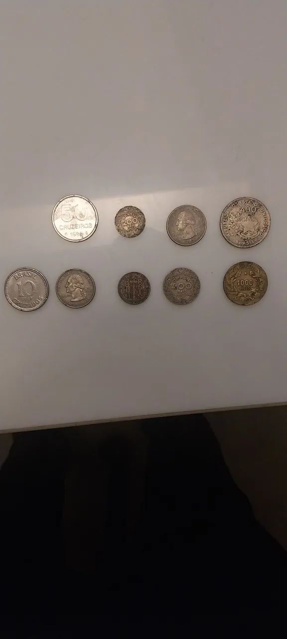 Moedas antigas para colecionadores 