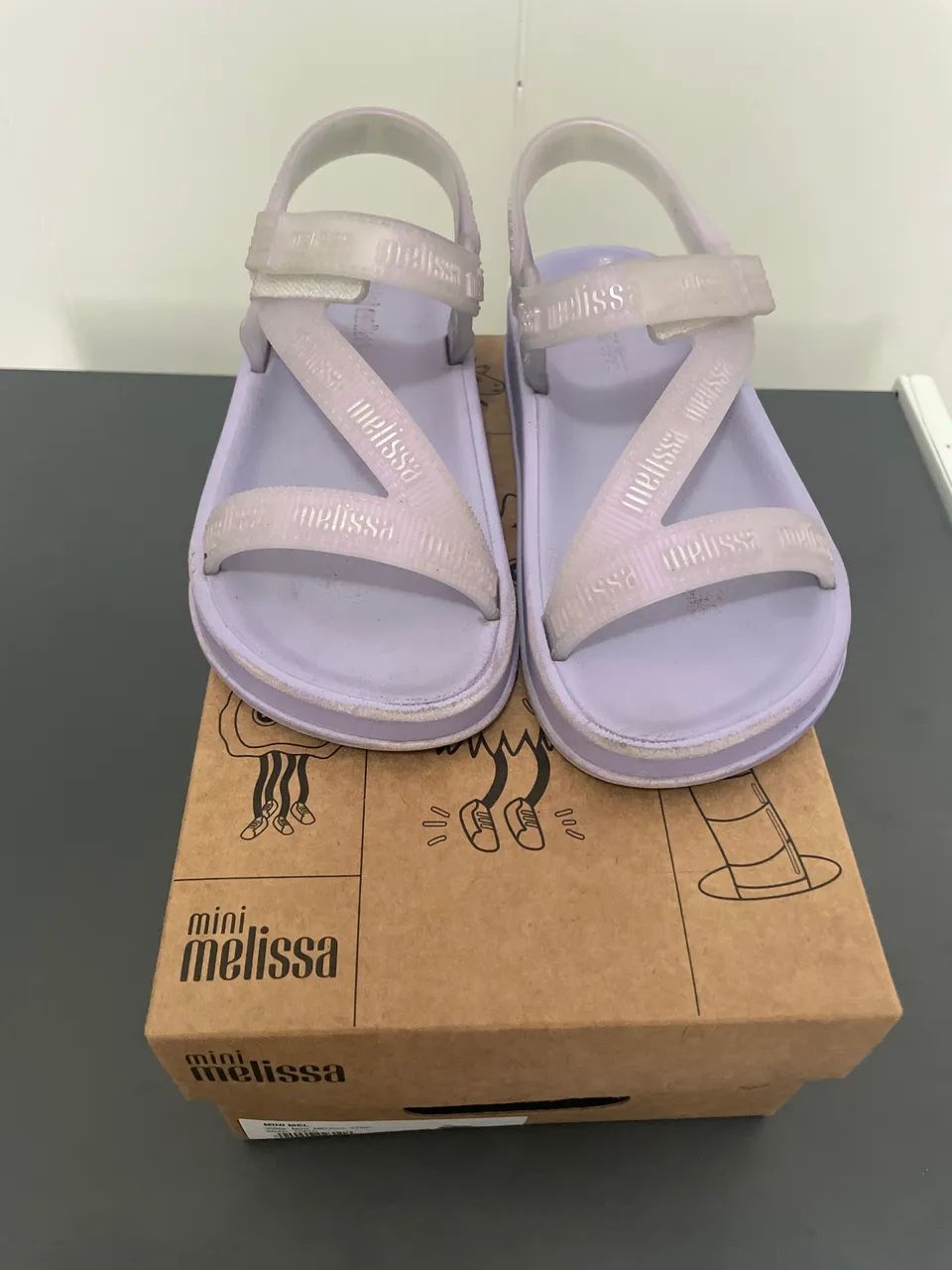 Mini Melissa 30 lilás 