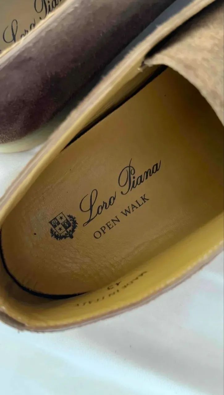 Loafers Loro Piana ORIGINAL 41BR como novo - Foto 6
