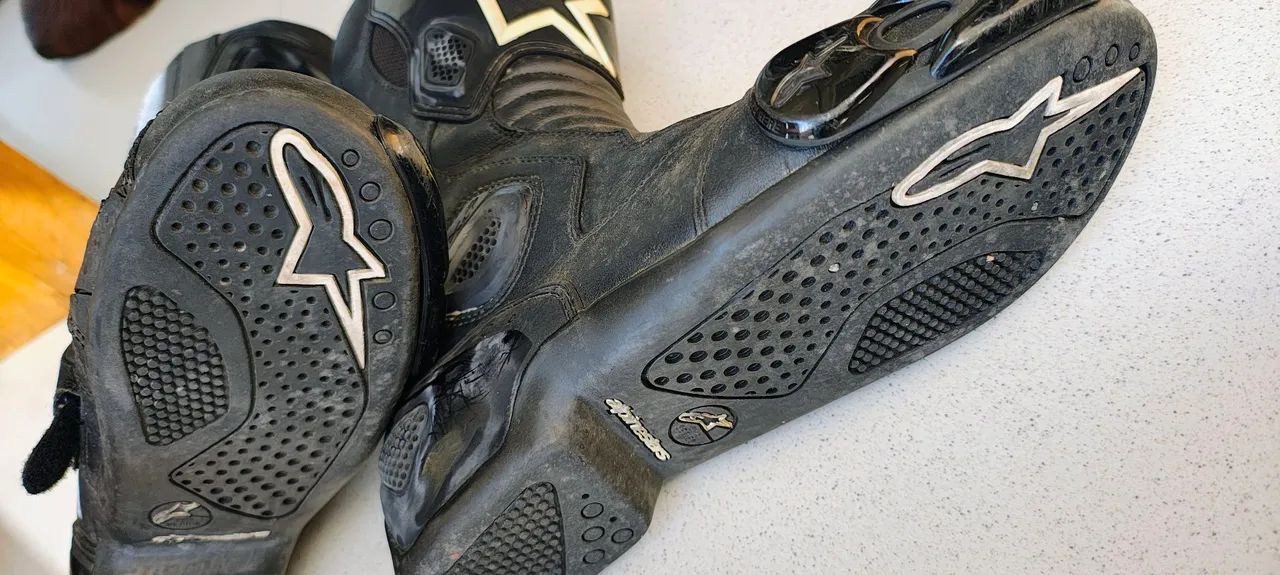 Bota Alpinestars SMX-5 Original - Tamanho US 9.5 - Foto 3