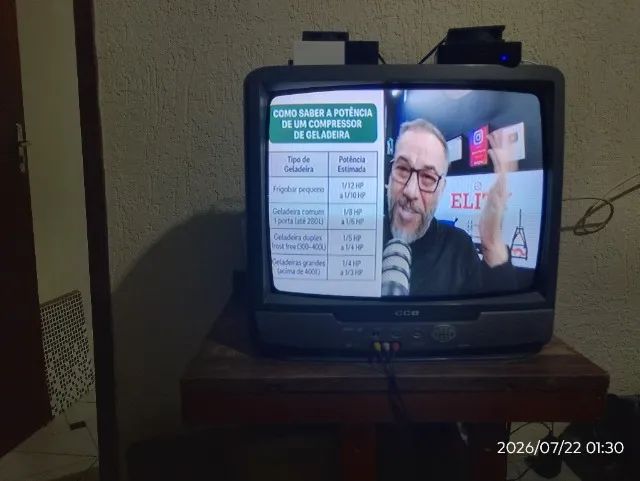 Tv CCE de tubo 21 polegadas 