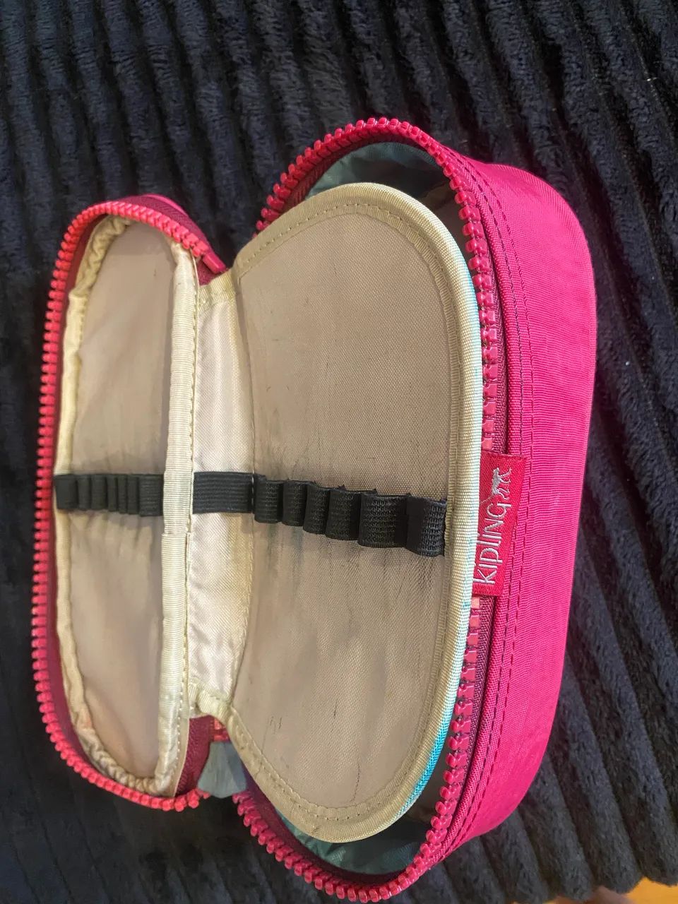 Estojo Kipling Rosa  - Foto 4