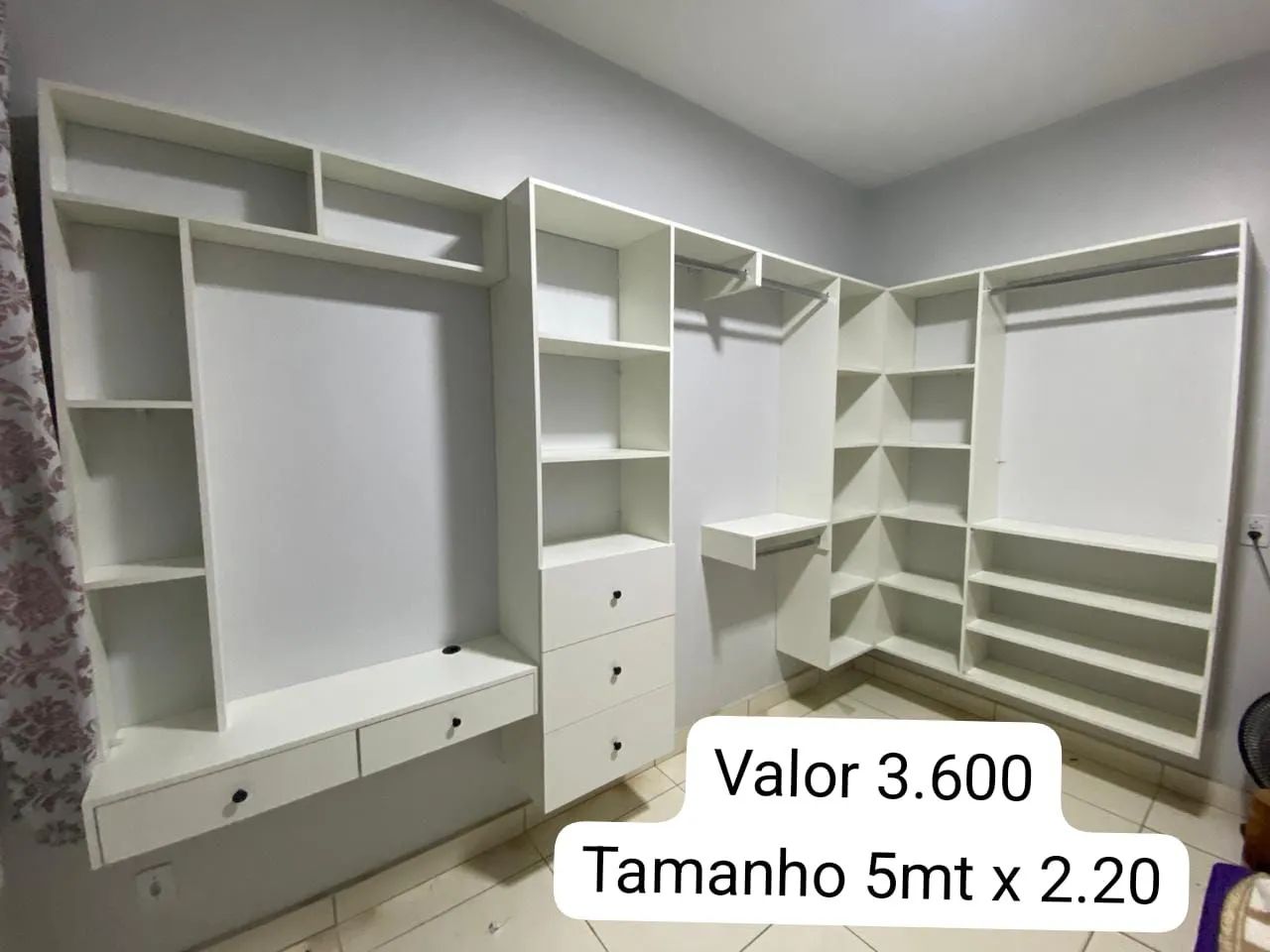 Closet com gavetas para lojas ou quartos a pronta entrega - Foto 2