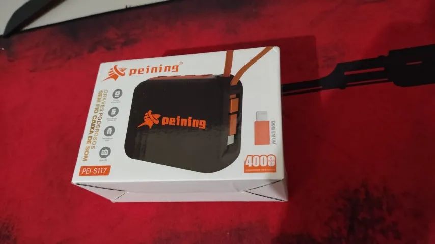 Caixa de Som & Power Bank Peining Bluetooh - Foto 3