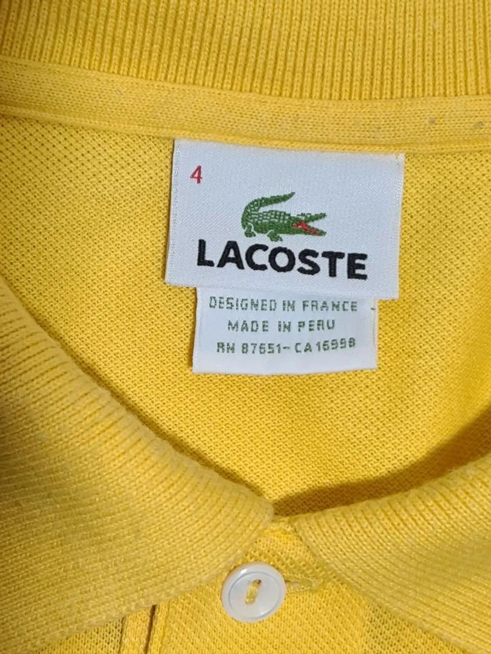 Camisa Polo Lacoste M - Foto 4